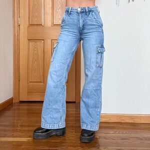 Pac Sun Cargo Carpenter Jeans